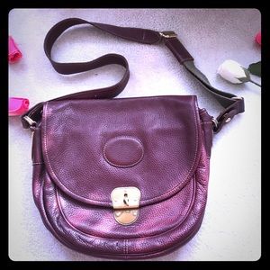 Vintage Authentic Redwall Italy Leather bag